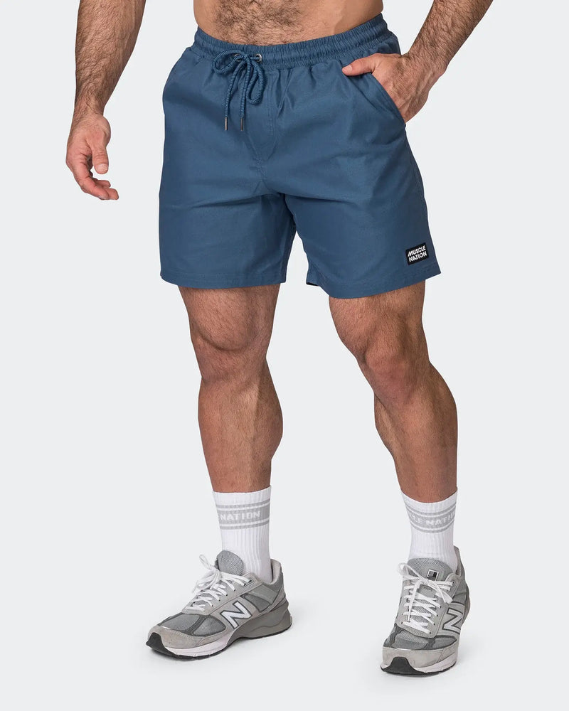 Musclenation Daily 6" Shorts - Blue