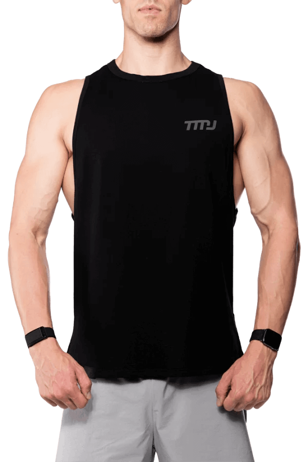 TMJ Apparel Legacy Muscle Tank - BLACK